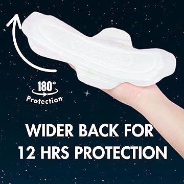 Genie BioSynQ Sanitary Pads | 3XL Overnight | 21 Pads | Ultra-Comfort & Eco-Friendly | Rash-Free & Leakage-Free - Image 3