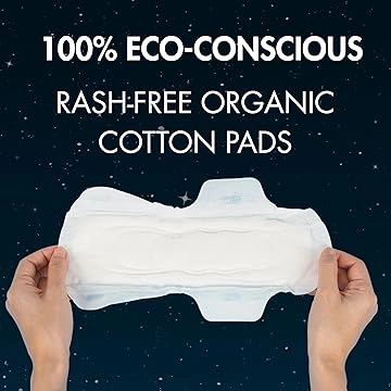 Genie BioSynQ Sanitary Pads | 3XL Overnight | 21 Pads | Ultra-Comfort & Eco-Friendly | Rash-Free & Leakage-Free - Image 5