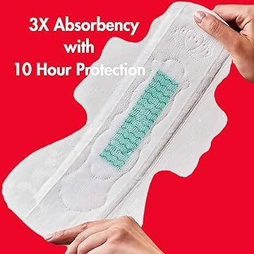 Genie BioSynQ Sanitary Pads | XL | 24 Pads | Ultra-Comfort & Eco-Friendly | Rash-Free & Leakage-Free - Image 4