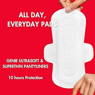 Genie BioSynQ Pantyliners | XL+ | 30 Liners | Daily Freshness Liners for Light Flow & Spotting | Ultra-Thin, Rash-Free - Image 3